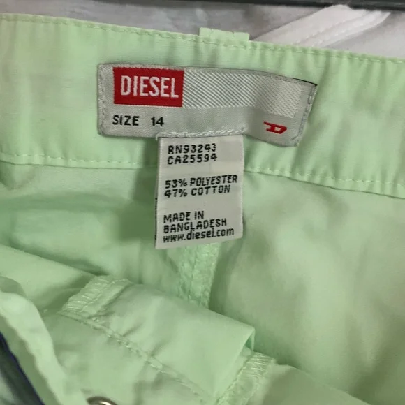 Diesel Kids Long Surf Shorts - Picture 5 of 9